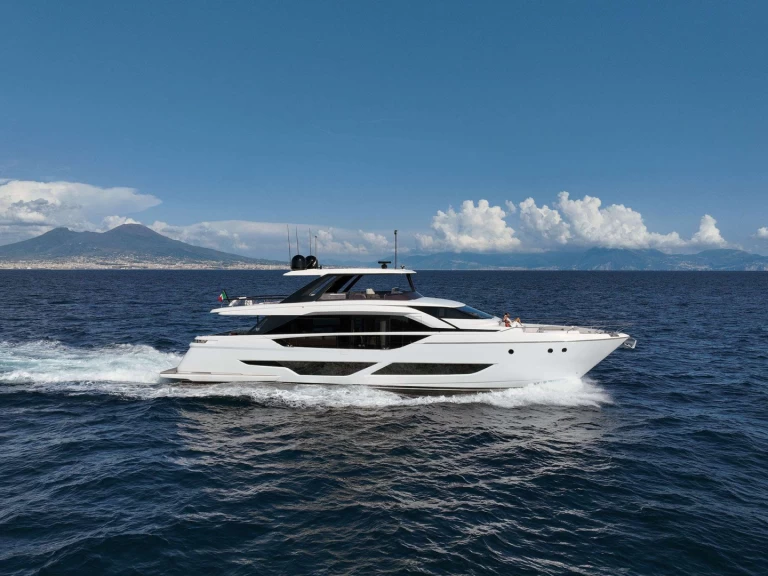 Luxury Yacht rental with or without captain Ferretti Cattolica