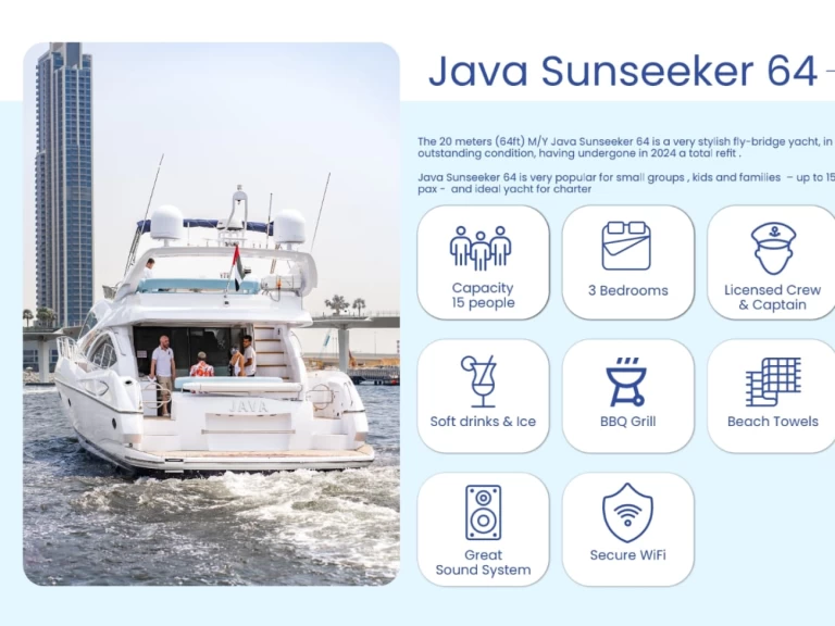 Luxury Yacht for rent Dubai at the best price