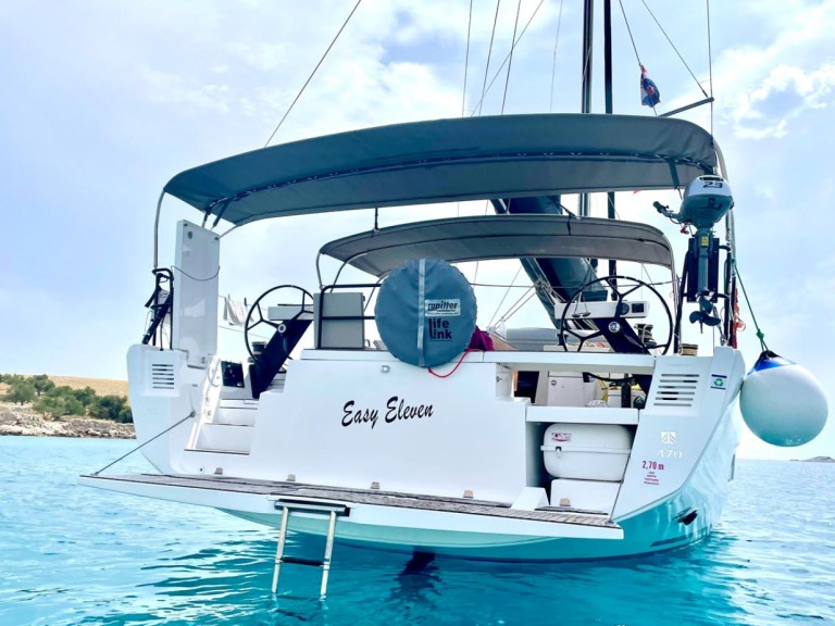 Bareboat Rental Sailboat Dufour with a boat licence