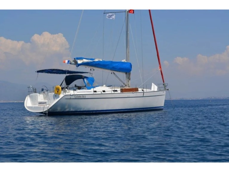 Bénéteau Cyclades 50.5 charter bareboat or captained in  Alimos