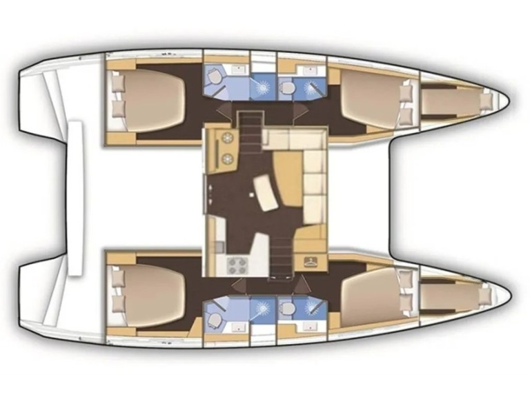 Boat rental Lagoon Lagoon 42 in Le Marin on Samboat