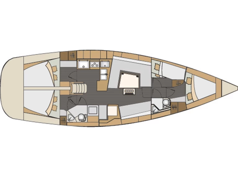 Elan Elan 45 charter bareboat or captained in  Gdańsk