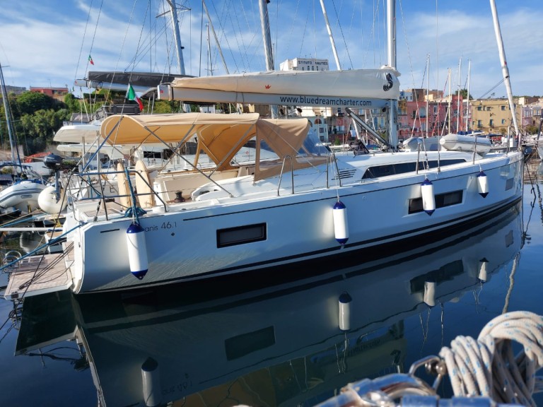 Bénéteau Oceanis 46 charter bareboat or captained in  Procida