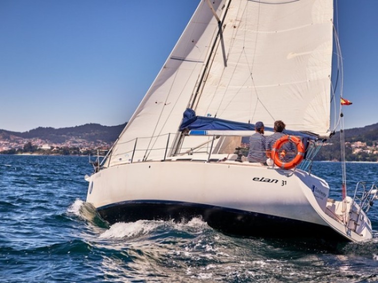 Bareboat Rental Sailboat Elan with a boat licence