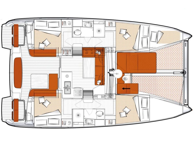 Catamaran for rent Ajaccio at the best price