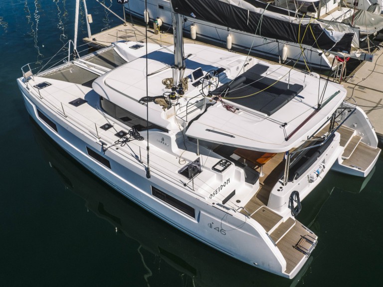Bareboat Rental Catamaran Lagoon with a boat licence