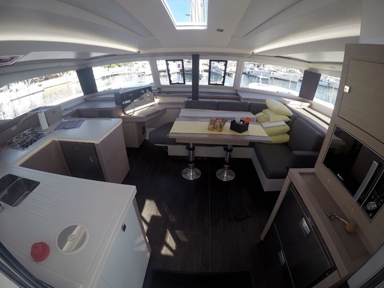 Bareboat Rental Catamaran Fountaine Pajot with a boat licence
