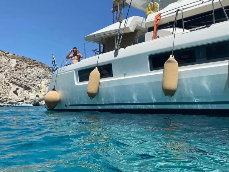 Yacht charter Piraeus cheap Lagoon 50
