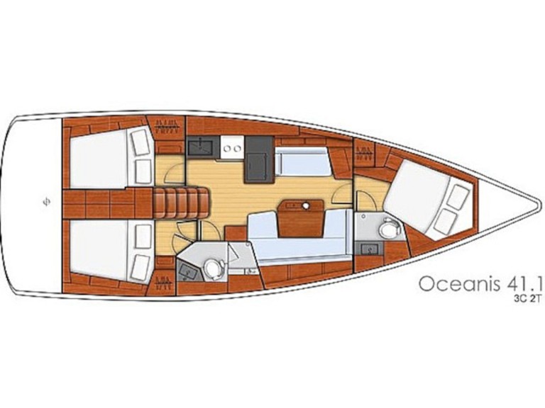 Bénéteau Oceanis 41.1 in Lefkáda on SamBoat
