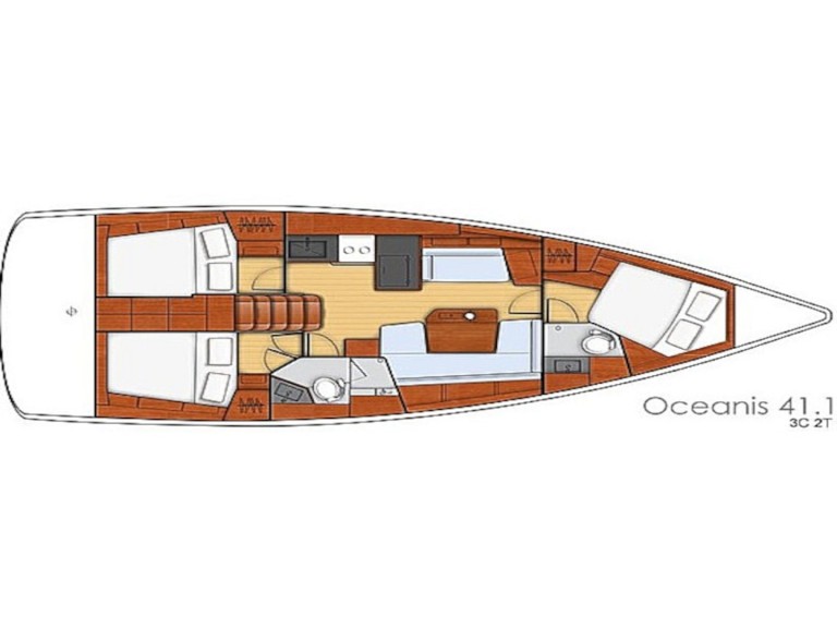 Yacht charter Skiathos cheap Oceanis 41.1