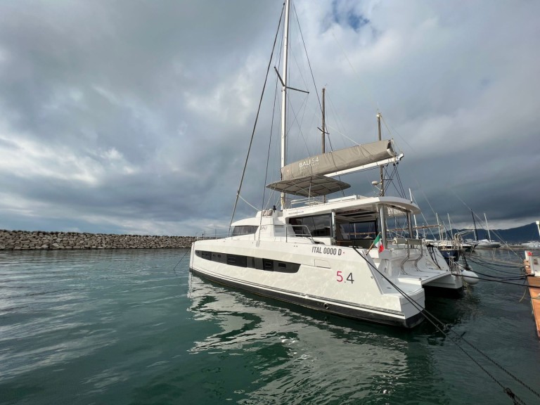 Catamaran rental with or without captain Bali Catamarans Salerno