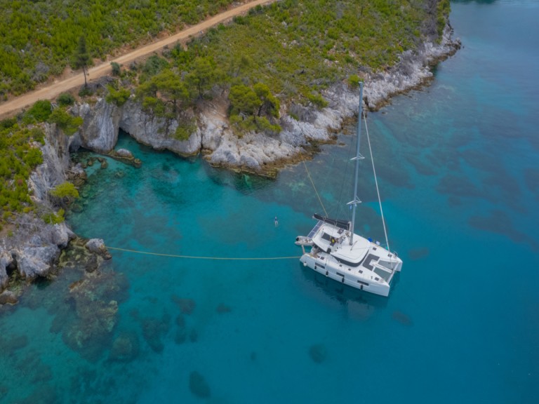 Catamaran rental with or without captain Lagoon Skiathos