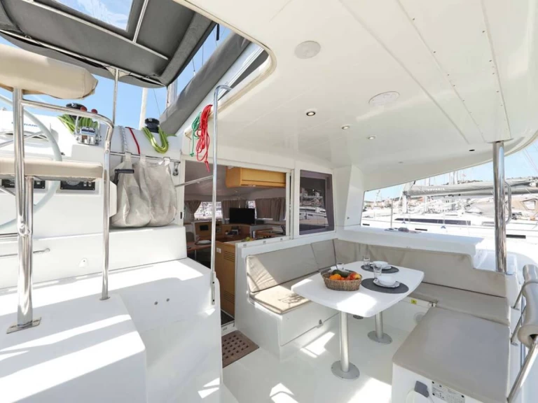 Bareboat Rental Catamaran Lagoon with a boat licence