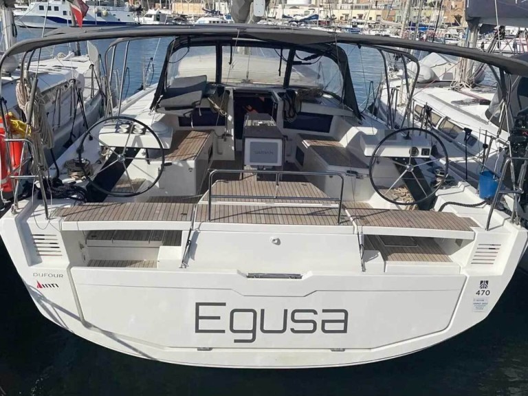 Sailboat rental in Cagliari - Dufour Dufour 470
