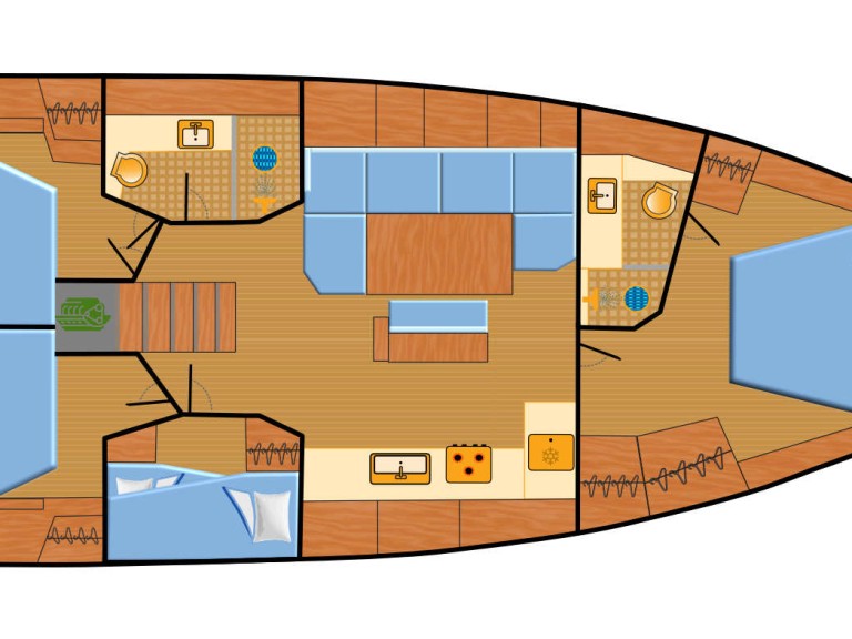 Yacht charter Punat cheap Hanse 460