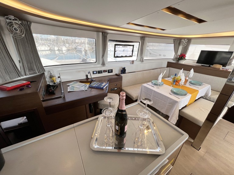 Bareboat Rental Catamaran Lagoon with a boat licence