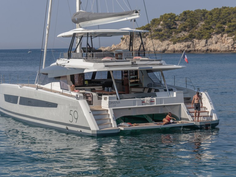 Boat rental Fountaine Pajot Samana 59 in Olbia on Samboat