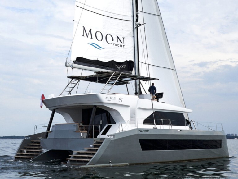 Catamaran rental with or without captain Moon Yacht Alimos