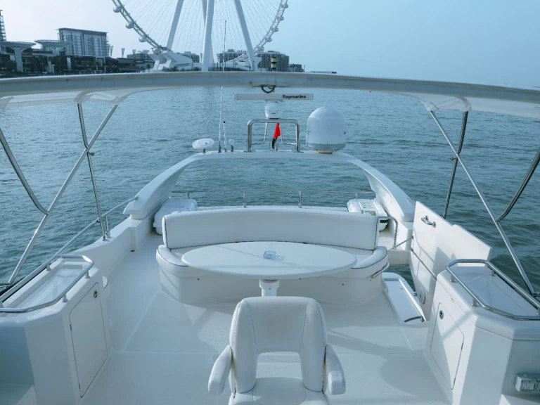 Azimut Azimut 66 charter bareboat or captained in  Dubai Marina