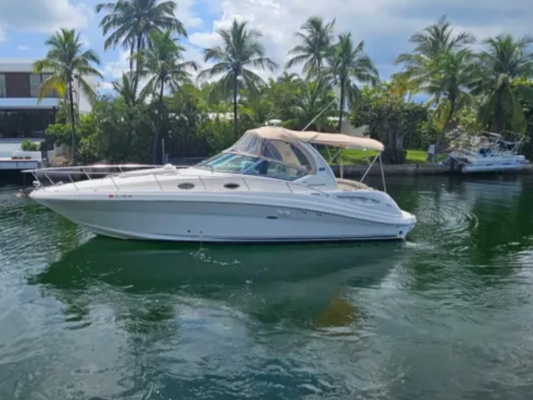 Sea Ray Sea Ray 340 Sundancer charter bareboat or captained in  Miami