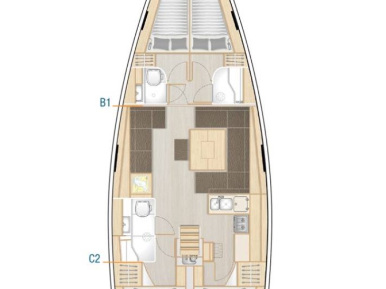 Boat rental Hanse Hanse 458 in Lefkáda on Samboat
