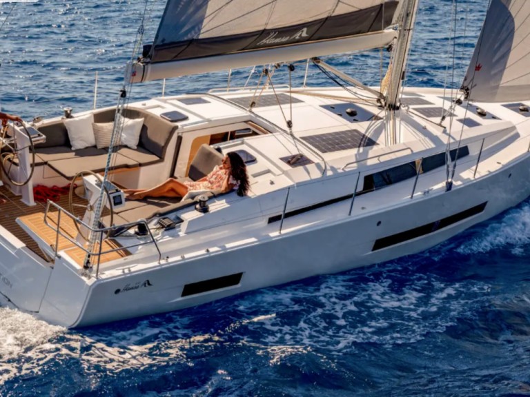Yacht charter Marseille cheap Hanse 410