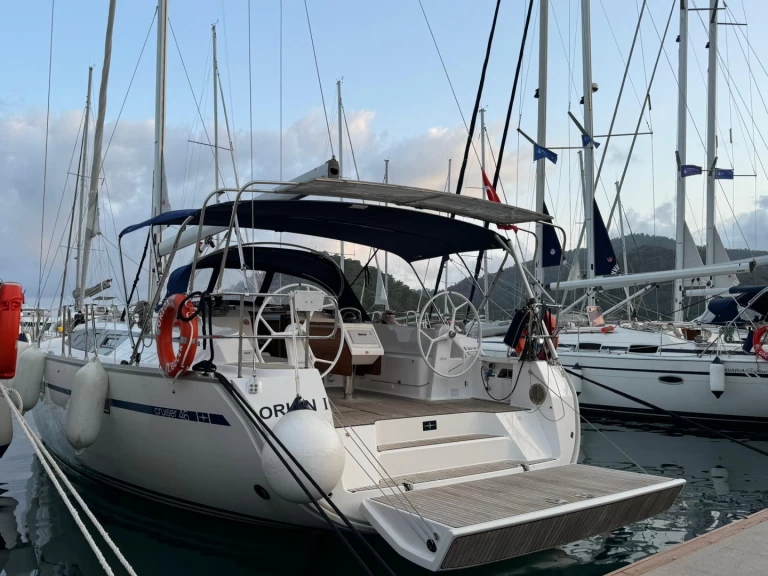 Bavaria Cruiser 46 charter bareboat or captained in  Göcek