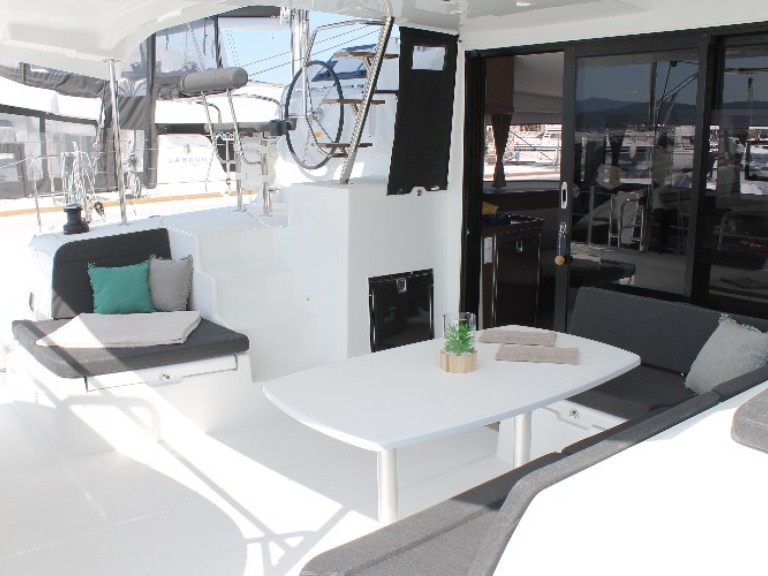Bareboat Rental Catamaran Lagoon with a boat licence