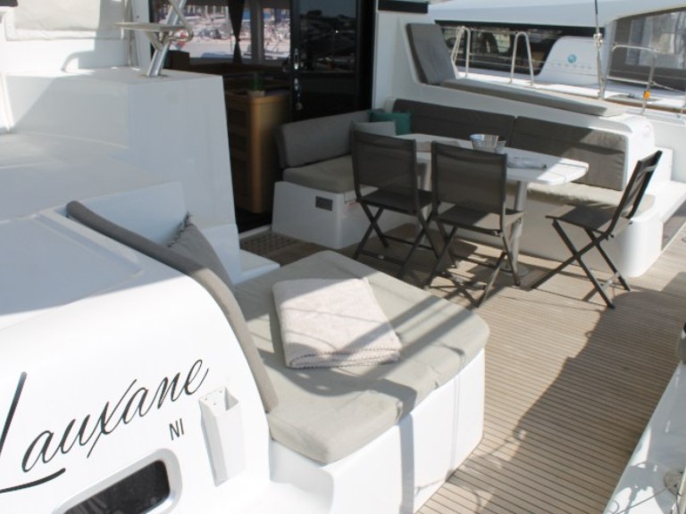 Lagoon Lagoon 42 charter bareboat or captained in  Saint-Raphaël