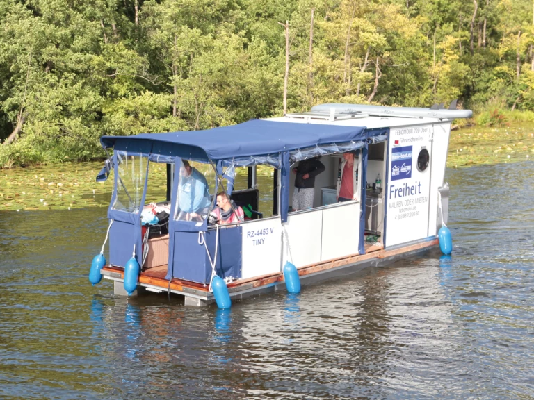 Bareboat Rental Houseboat  with a boat licence
