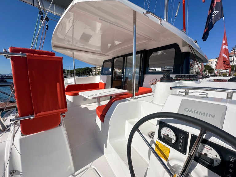 Bareboat Rental Catamaran Excess with a boat licence