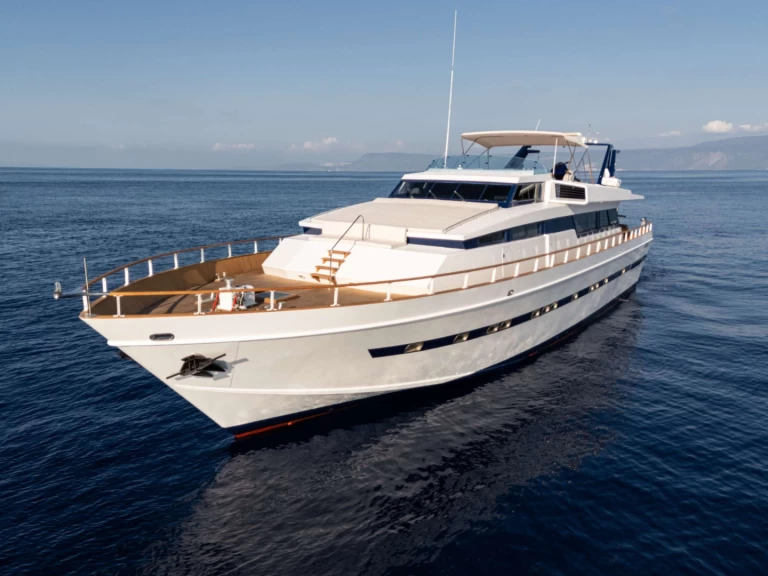 Cantieri di Pisa, Italy OLGA charter bareboat or captained in  Milazzo