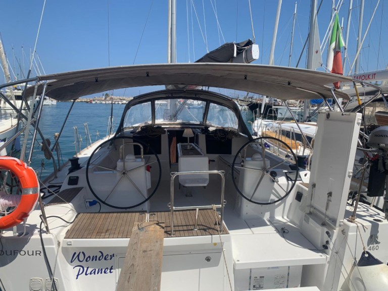 Dufour Dufour 460 Grand Large charter bareboat or captained in  Furnari