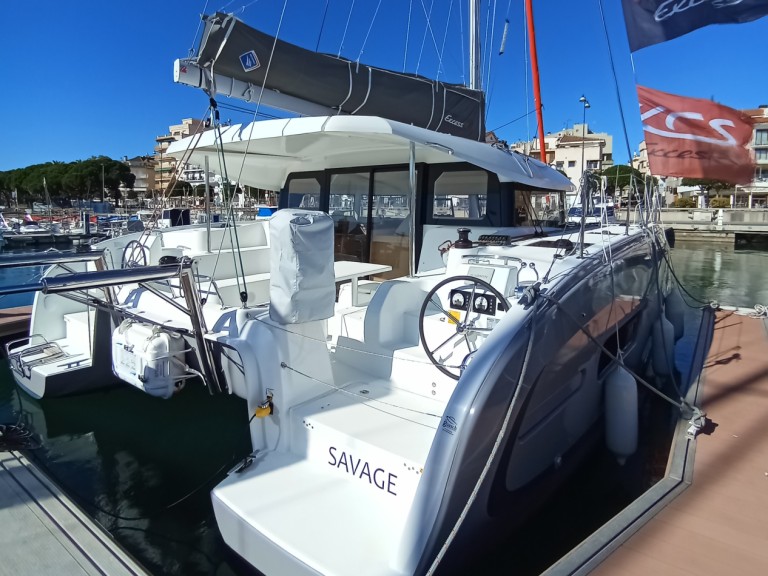 Bareboat Rental Catamaran Excess with a boat licence