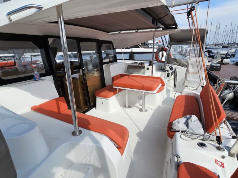Bareboat Rental Catamaran Excess with a boat licence
