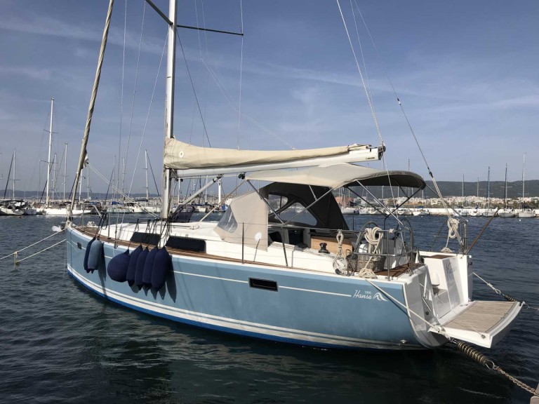 Sailboat rental with or without captain Hanse Kavála