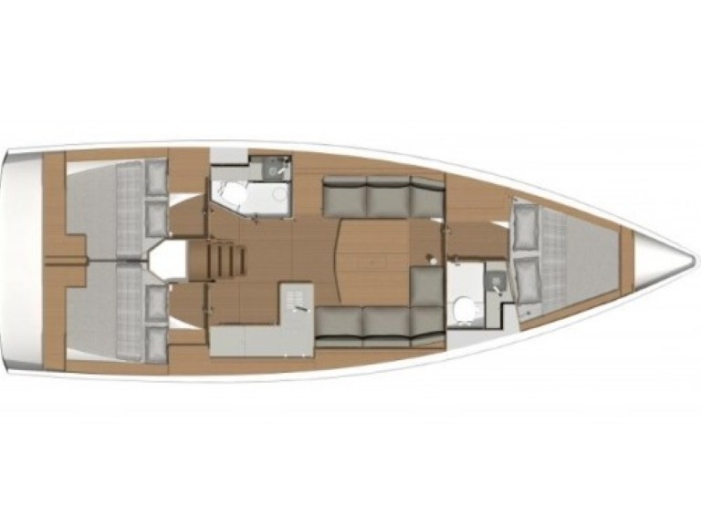 Yacht charter Alimos cheap Dufour 390 Grand Large