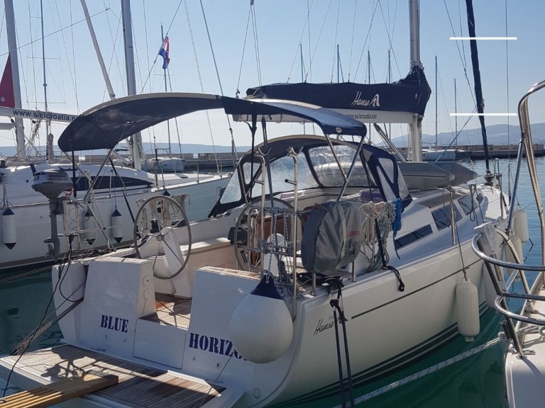 Sailboat rental with or without captain Hanse Kaštela