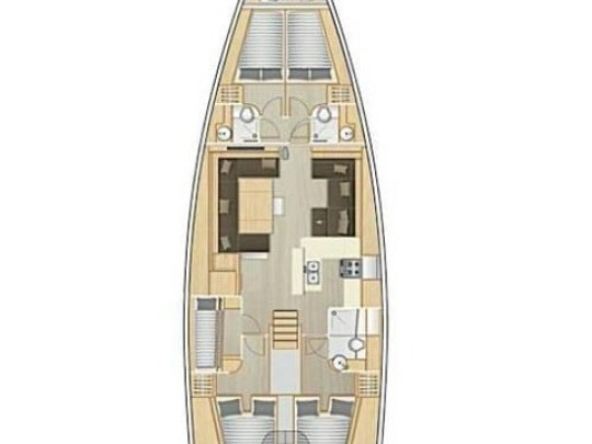 Sailboat for rent Seget Donji at the best price