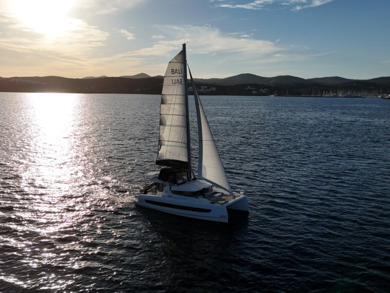 Bareboat Rental Catamaran Bali with a boat licence