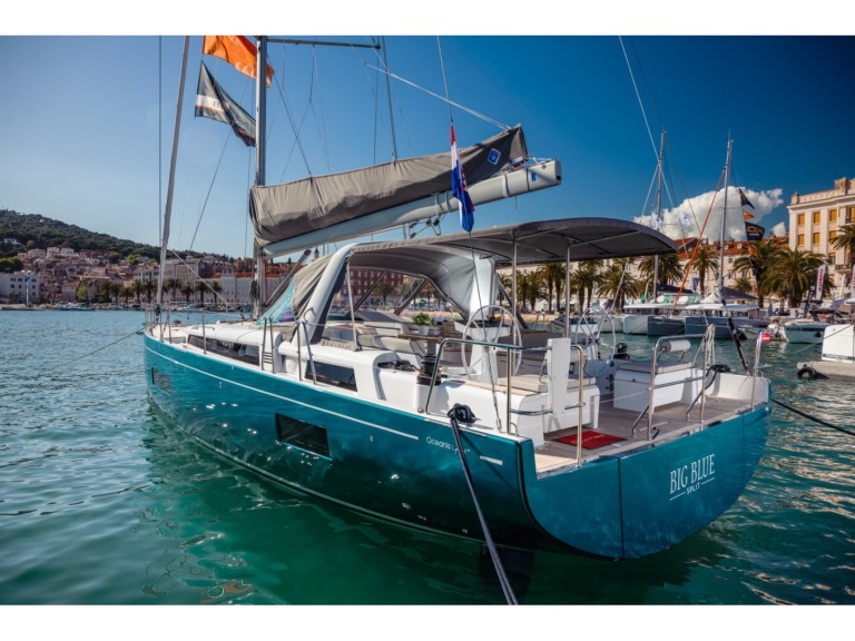 Rent a Bénéteau Oceanis Yacht 54 Seget Donji
