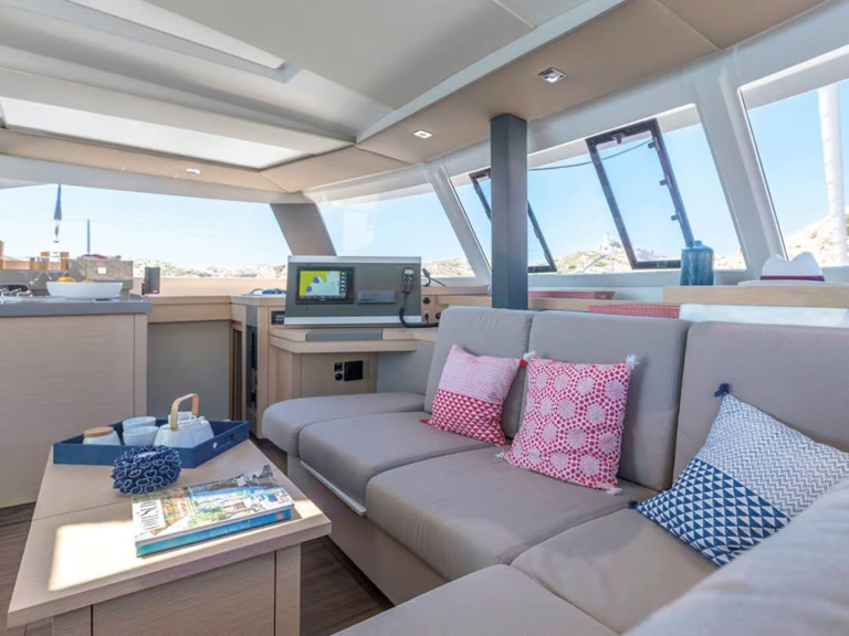 Bareboat Rental Catamaran Fountaine Pajot with a boat licence