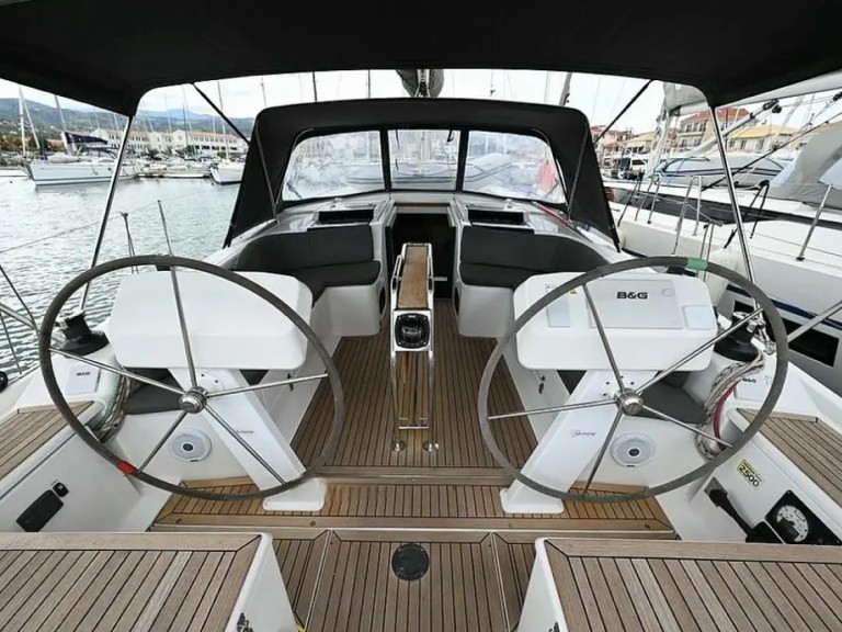 Hanse Hanse 458 charter bareboat or captained in  Lefkáda