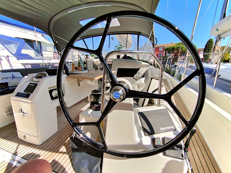 Jeanneau Sun Odyssey 440 charter bareboat or captained in  Port Grimaud
