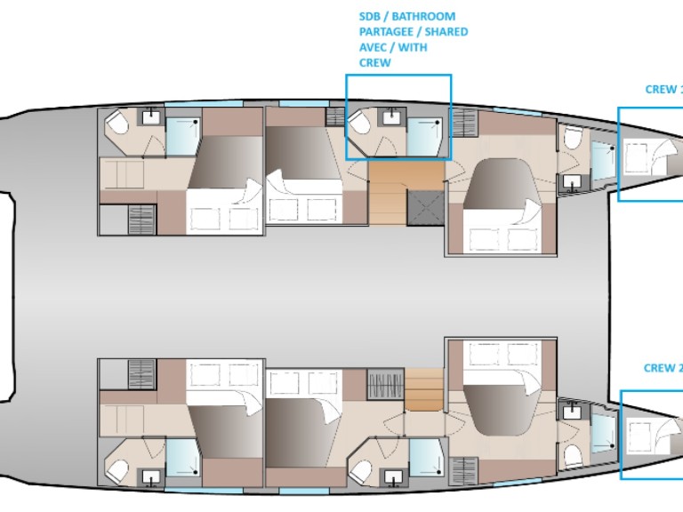 Fountaine Pajot Aura 51 in Le Marin on SamBoat