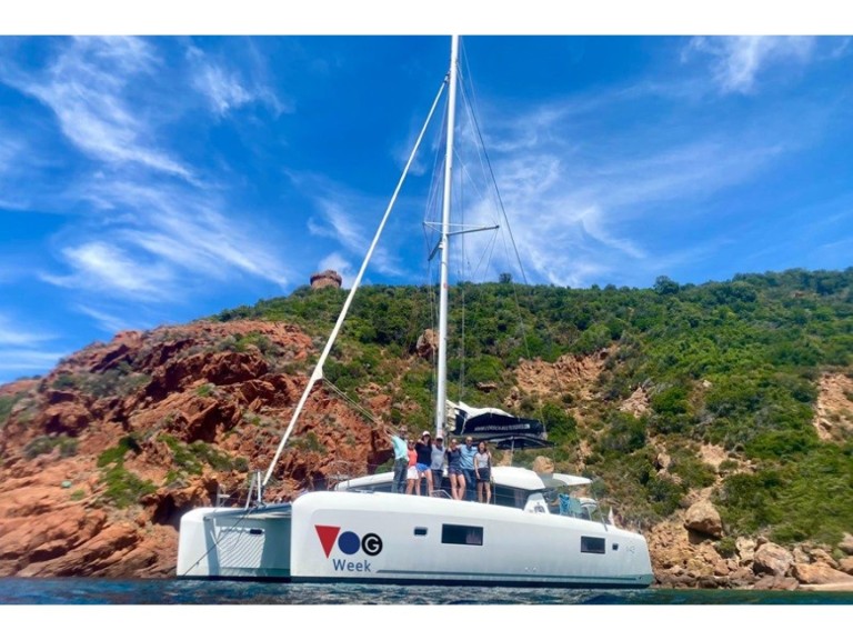 Catamaran rental with or without captain Lagoon Propriano