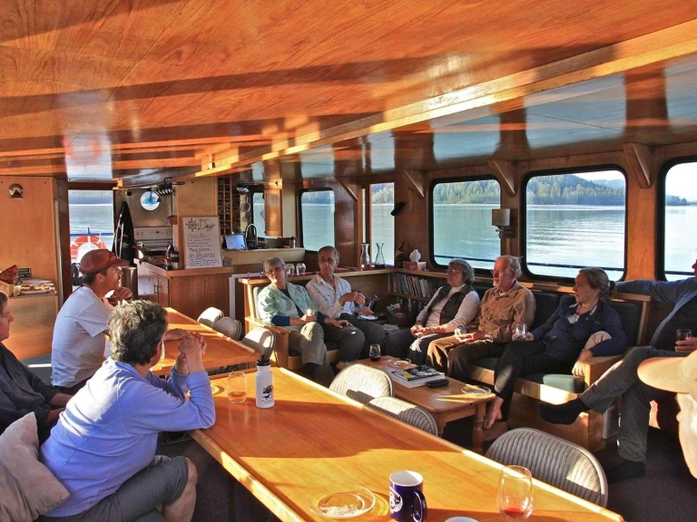 Luxury Yacht rental with or without captain  Custom Built Aluminum Cutter San Juan Islands