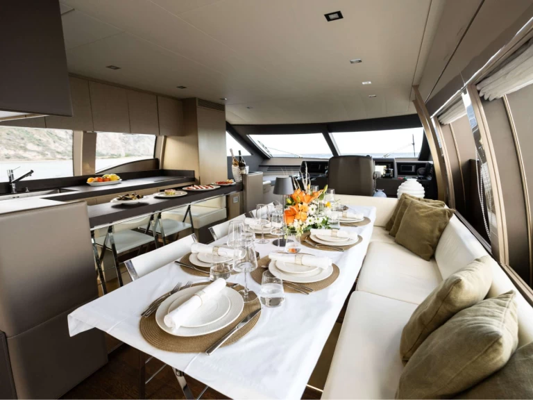 Luxury Yacht rental in Milazzo - Ferretti Sea Sons