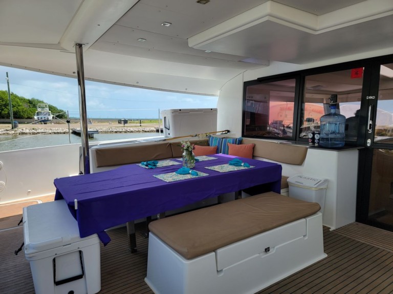 Bareboat Rental Catamaran Fountaine Pajot with a boat licence