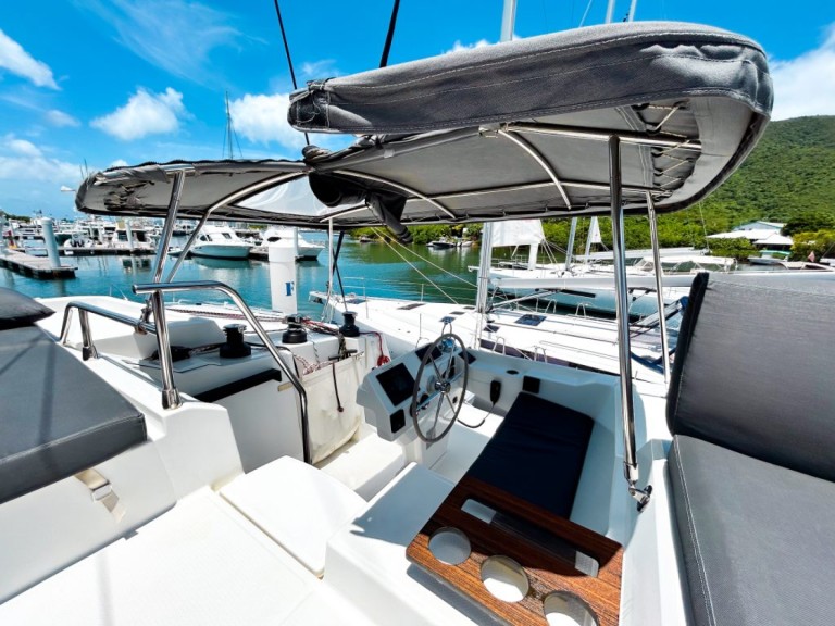 Bareboat Rental Catamaran Fountaine Pajot with a boat licence